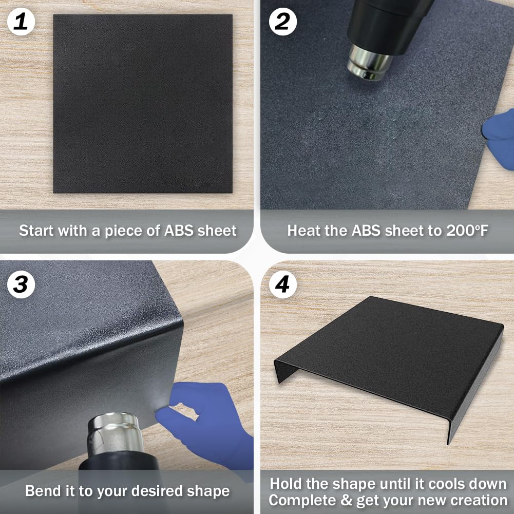 Paidu  ABS Matt Plastic Sheet suitable for DIY material home decoration handicraft projects