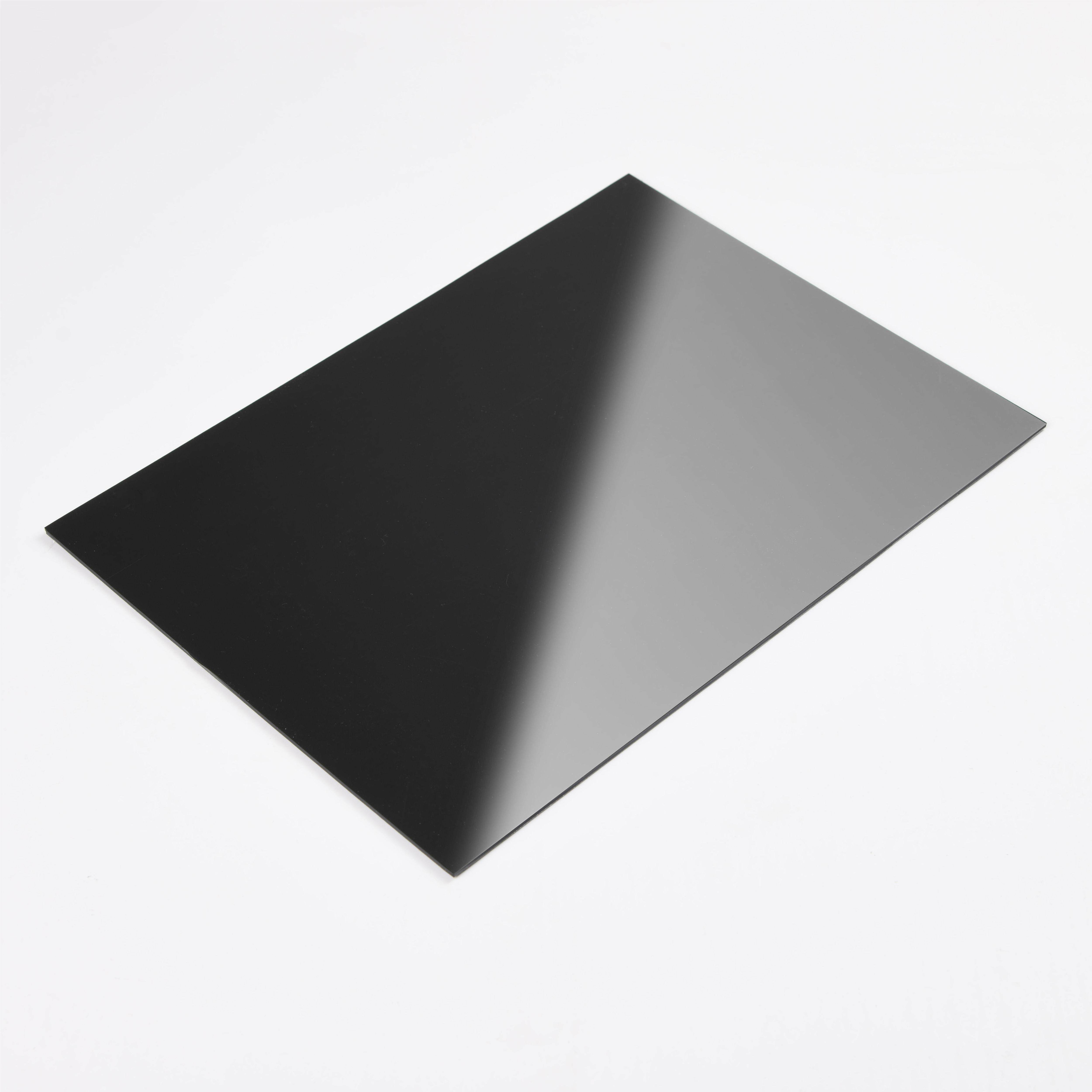 ABS high gloosy Sheet CNC and Laser Engraving Plastic 600mm X 1200mm 3 mm ABS Plastic Sheet For Advertising Printing