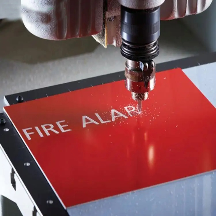 Paidu ABS Double Color Plastic Sheet 2 layer colors Engraving Blank Materials plastic board for advertising Signs Badges