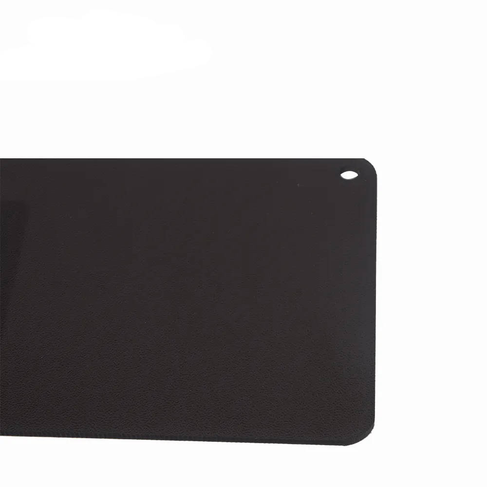 Paidu High Density Hard Covers Black Transparent ABS Plastic Sheet