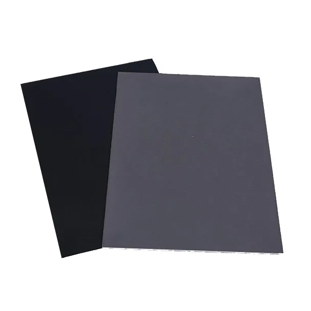 Paidu Virgin black 1mm textured abs plastic sheet