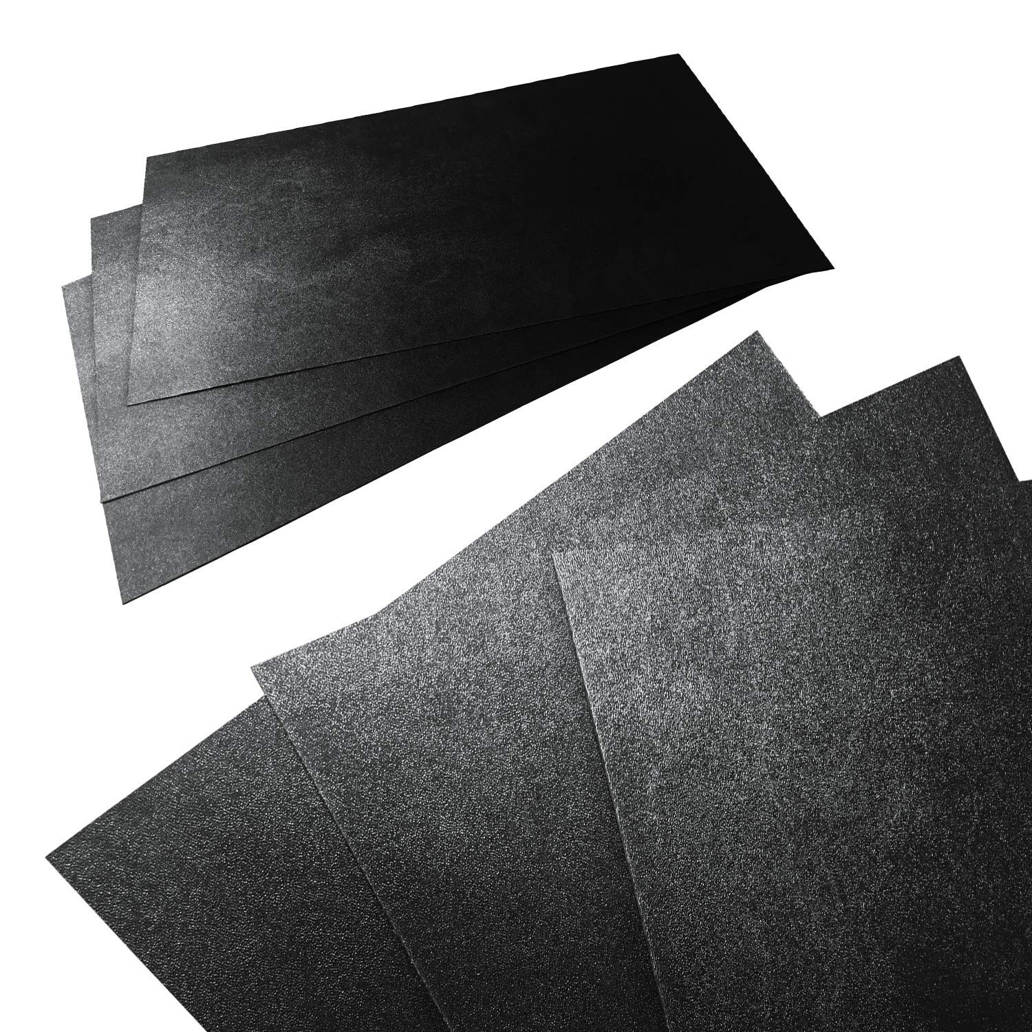 Paidu 3 Pack 12x24 ABS Plastic Sheet 1/16 Inch Thick Black Plastic Sheet Moldable Plastic Sheets Keel Guard Hard Plastic Sheet Thin Plastic Sheets for Crafts Plastic Board Plastic Repair