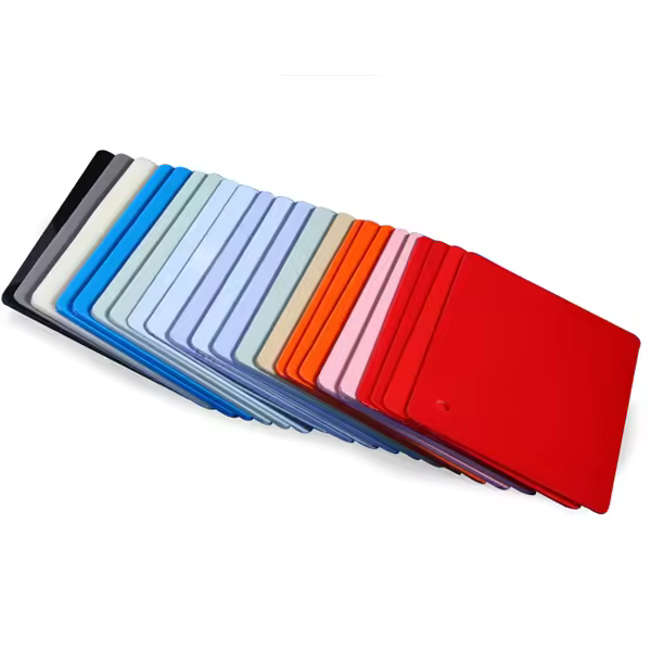 Paidu Eco-Friendly Environmentally Flexible Waterproof Acid Resistant Materials Plastic Colorful ABS Sheet